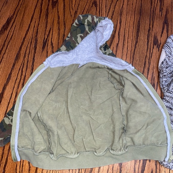 Zara Set Of 2 Coats Brown Green Baby Boys Size 18-24 Months - Picture 8 of 8